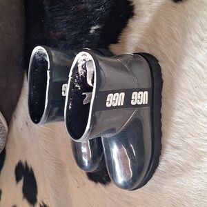 Ugg classic clear ankle boots